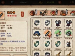 《烟雨江湖无限技能加点攻略》（打造最强角色，轻松畅游江湖）