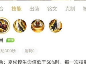 游走夏侯敦出装攻略最新（打造完美输出机器，夏侯敦装备选择指南）